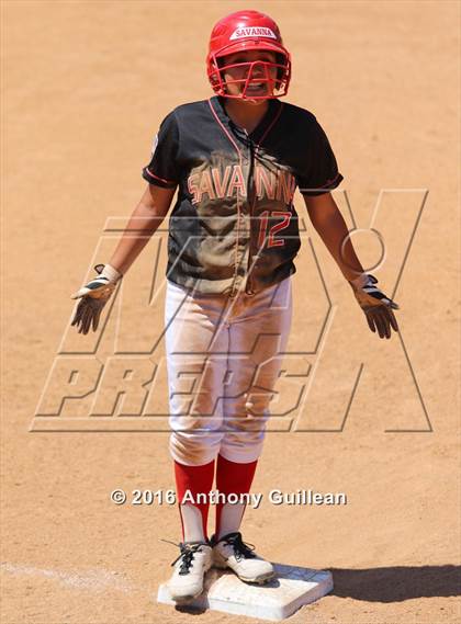 Thumbnail 3 in Paraclete vs. Savanna (CIF SS Div 6 Final) photogallery.