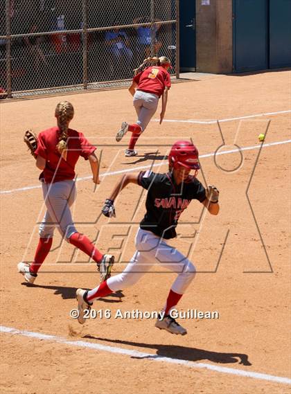 Thumbnail 2 in Paraclete vs. Savanna (CIF SS Div 6 Final) photogallery.