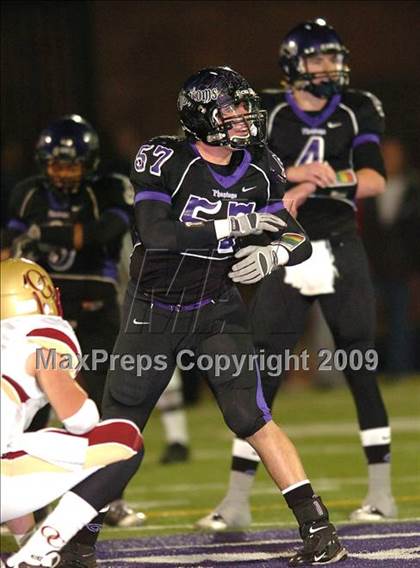 Thumbnail 2 in Oaks Christian @ Cathedral (CIF SS Playoffs) photogallery.
