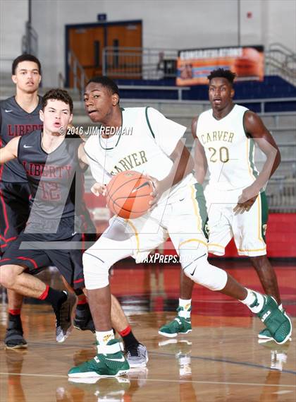 Thumbnail 2 in Liberty vs. Carver (Thanksgiving Hoopfest) photogallery.