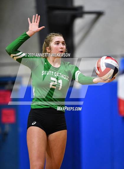 Thumbnail 1 in Skutt Catholic vs. Fivay (Nike Tournament of Champions) photogallery.