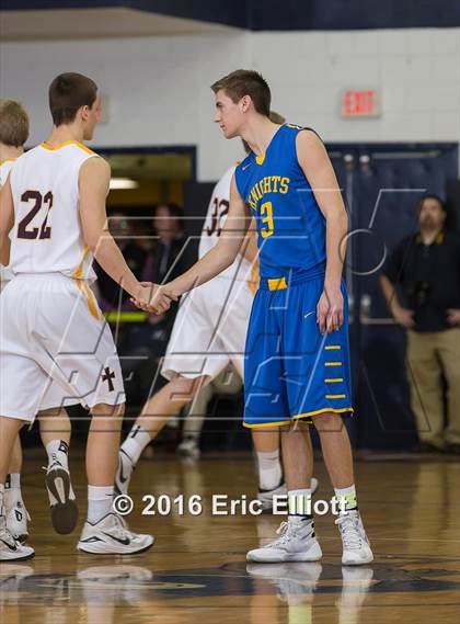Thumbnail 2 in Union vs Elk County Catholic (PIAA District IX A Semifinal) photogallery.
