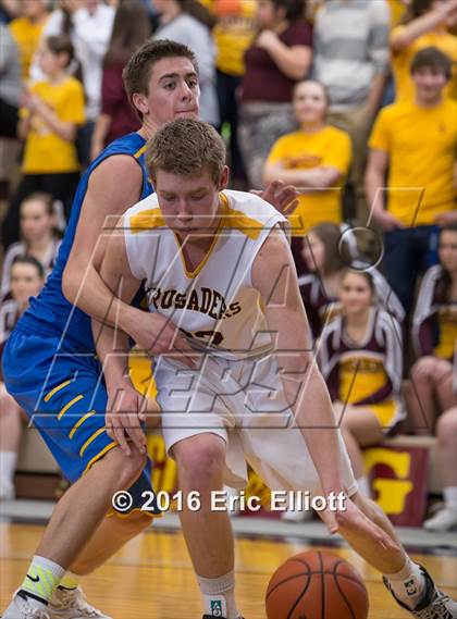 Thumbnail 1 in Union vs Elk County Catholic (PIAA District IX A Semifinal) photogallery.