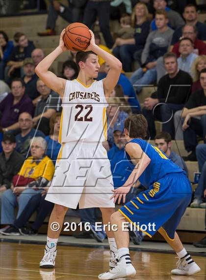 Thumbnail 2 in Union vs Elk County Catholic (PIAA District IX A Semifinal) photogallery.