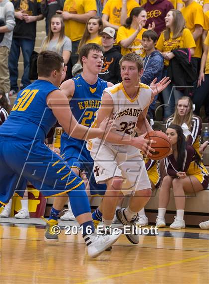 Thumbnail 3 in Union vs Elk County Catholic (PIAA District IX A Semifinal) photogallery.