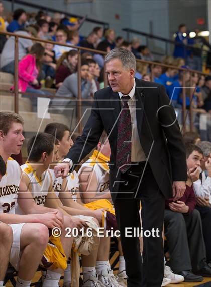 Thumbnail 1 in Union vs Elk County Catholic (PIAA District IX A Semifinal) photogallery.