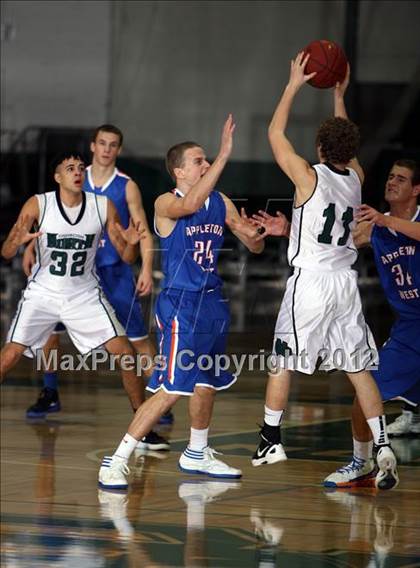 Thumbnail 2 in Appleton West @ Oshkosh North photogallery.