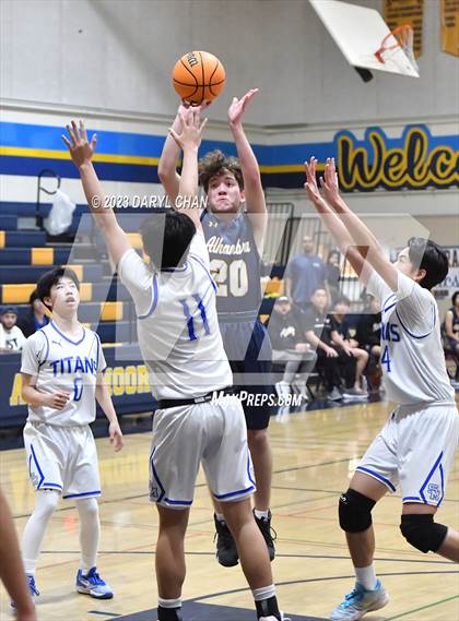Thumbnail 1 in San Marino vs Alhambra  (San Gabriel Winter Classics Tournament) photogallery.