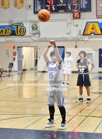 Thumbnail 1 in San Marino vs Alhambra  (San Gabriel Winter Classics Tournament) photogallery.