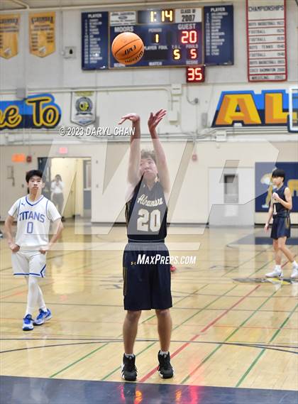Thumbnail 2 in San Marino vs Alhambra  (San Gabriel Winter Classics Tournament) photogallery.