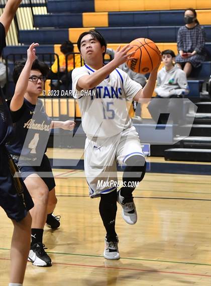 Thumbnail 2 in San Marino vs Alhambra  (San Gabriel Winter Classics Tournament) photogallery.