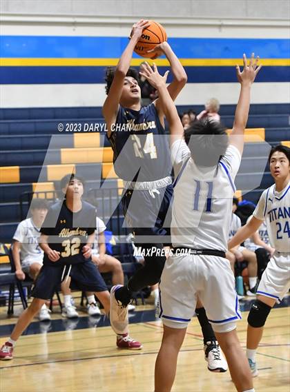 Thumbnail 1 in San Marino vs Alhambra  (San Gabriel Winter Classics Tournament) photogallery.