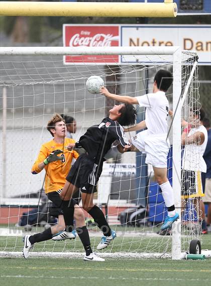 Thumbnail 3 in Huntington Beach @ Notre Dame (CIF SS Playoffs) photogallery.