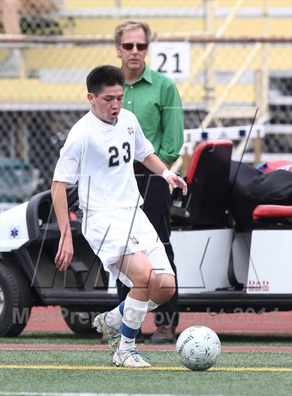Thumbnail 2 in Huntington Beach @ Notre Dame (CIF SS Playoffs) photogallery.