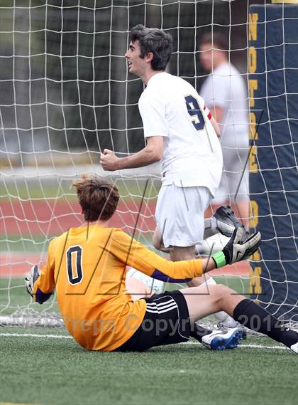 Thumbnail 1 in Huntington Beach @ Notre Dame (CIF SS Playoffs) photogallery.
