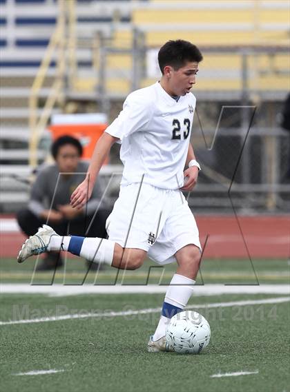 Thumbnail 3 in Huntington Beach @ Notre Dame (CIF SS Playoffs) photogallery.
