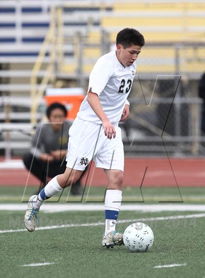Thumbnail 2 in Huntington Beach @ Notre Dame (CIF SS Playoffs) photogallery.