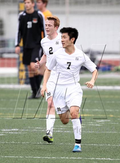 Thumbnail 2 in Huntington Beach @ Notre Dame (CIF SS Playoffs) photogallery.