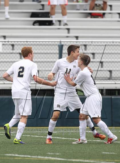 Thumbnail 2 in Huntington Beach @ Notre Dame (CIF SS Playoffs) photogallery.