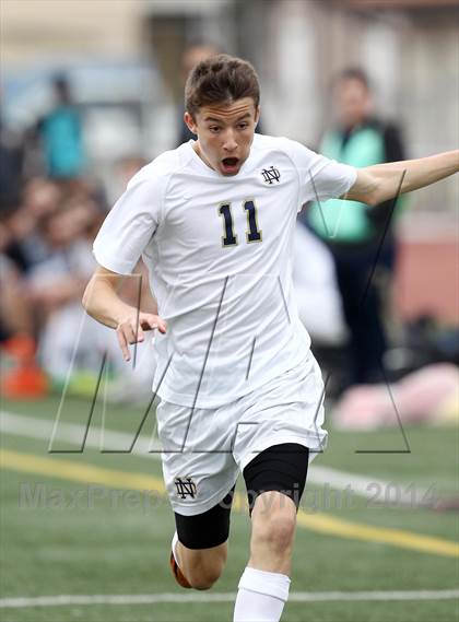 Thumbnail 3 in Huntington Beach @ Notre Dame (CIF SS Playoffs) photogallery.