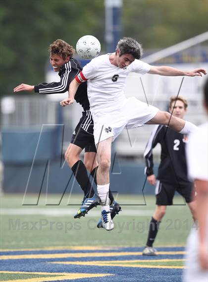 Thumbnail 1 in Huntington Beach @ Notre Dame (CIF SS Playoffs) photogallery.