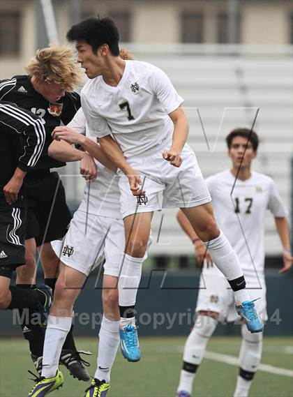 Thumbnail 1 in Huntington Beach @ Notre Dame (CIF SS Playoffs) photogallery.