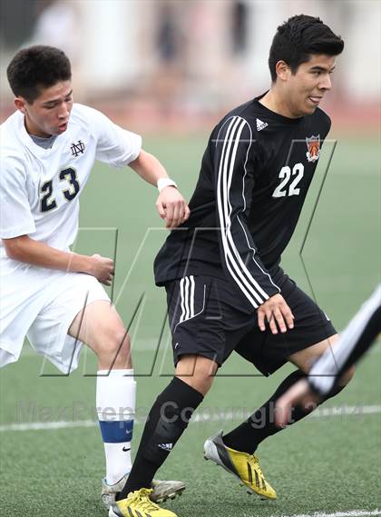 Thumbnail 3 in Huntington Beach @ Notre Dame (CIF SS Playoffs) photogallery.