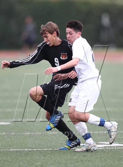 Thumbnail 1 in Huntington Beach @ Notre Dame (CIF SS Playoffs) photogallery.