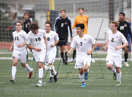 Thumbnail 1 in Huntington Beach @ Notre Dame (CIF SS Playoffs) photogallery.