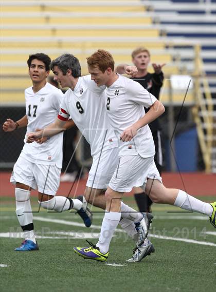 Thumbnail 1 in Huntington Beach @ Notre Dame (CIF SS Playoffs) photogallery.