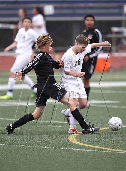 Thumbnail 3 in Huntington Beach @ Notre Dame (CIF SS Playoffs) photogallery.