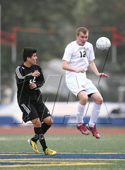 Thumbnail 1 in Huntington Beach @ Notre Dame (CIF SS Playoffs) photogallery.