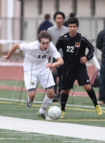 Thumbnail 2 in Huntington Beach @ Notre Dame (CIF SS Playoffs) photogallery.