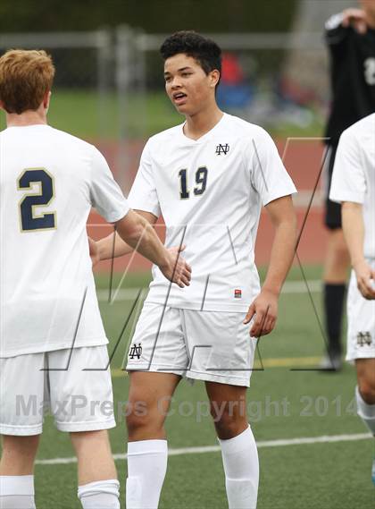 Thumbnail 1 in Huntington Beach @ Notre Dame (CIF SS Playoffs) photogallery.