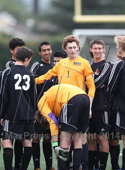 Thumbnail 2 in Huntington Beach @ Notre Dame (CIF SS Playoffs) photogallery.