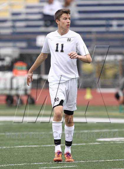 Thumbnail 1 in Huntington Beach @ Notre Dame (CIF SS Playoffs) photogallery.