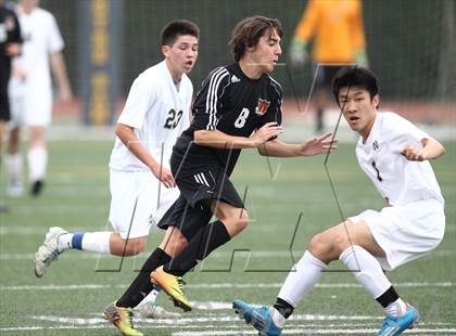 Thumbnail 1 in Huntington Beach @ Notre Dame (CIF SS Playoffs) photogallery.