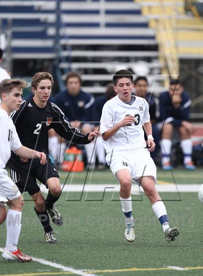 Thumbnail 1 in Huntington Beach @ Notre Dame (CIF SS Playoffs) photogallery.