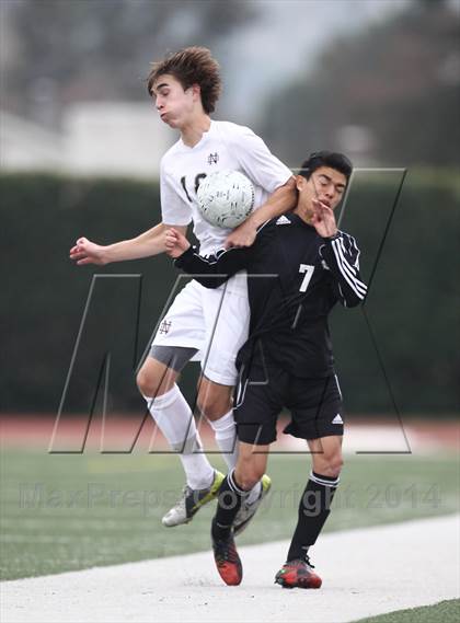 Thumbnail 2 in Huntington Beach @ Notre Dame (CIF SS Playoffs) photogallery.