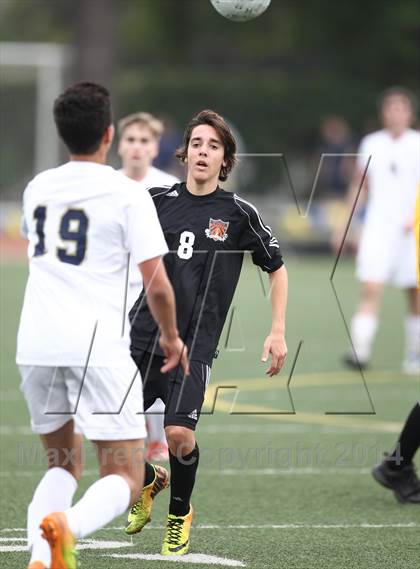 Thumbnail 1 in Huntington Beach @ Notre Dame (CIF SS Playoffs) photogallery.