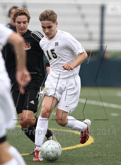 Thumbnail 3 in Huntington Beach @ Notre Dame (CIF SS Playoffs) photogallery.