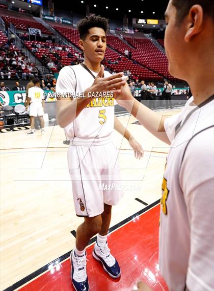 Thumbnail 3 in El Camino vs. Santa Fe Christian (CIF SDS D1 Final) photogallery.