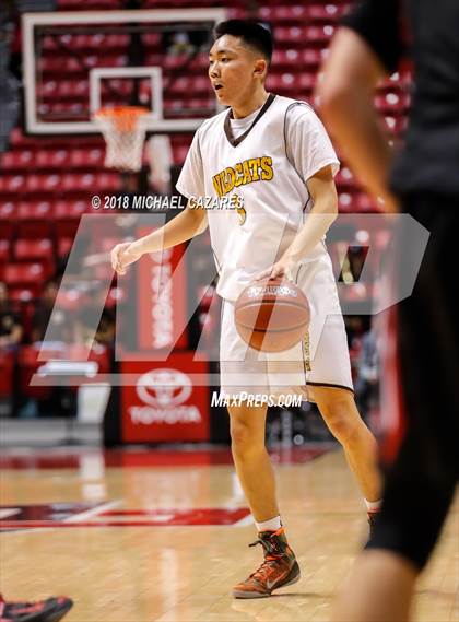 Thumbnail 1 in El Camino vs. Santa Fe Christian (CIF SDS D1 Final) photogallery.