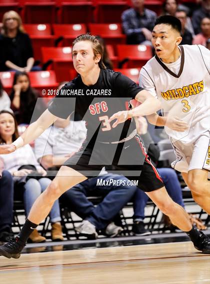 Thumbnail 1 in El Camino vs. Santa Fe Christian (CIF SDS D1 Final) photogallery.