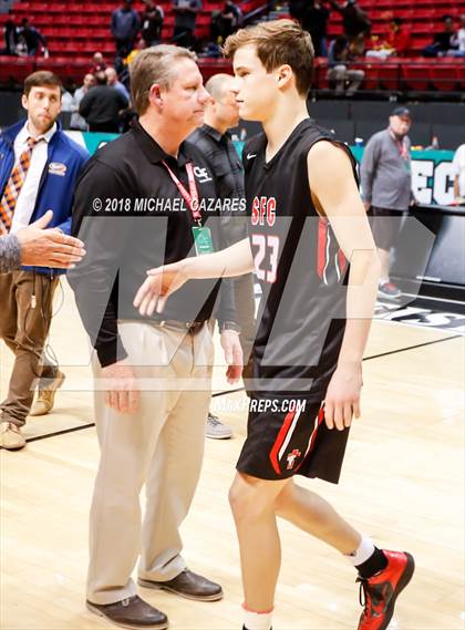 Thumbnail 1 in El Camino vs. Santa Fe Christian (CIF SDS D1 Final) photogallery.
