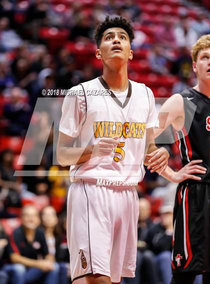 Thumbnail 1 in El Camino vs. Santa Fe Christian (CIF SDS D1 Final) photogallery.