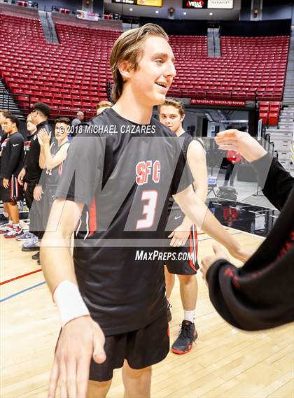 Thumbnail 1 in El Camino vs. Santa Fe Christian (CIF SDS D1 Final) photogallery.