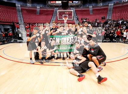 Thumbnail 1 in El Camino vs. Santa Fe Christian (CIF SDS D1 Final) photogallery.