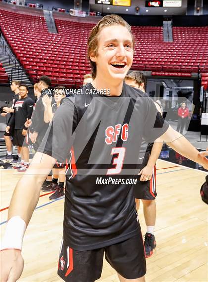 Thumbnail 2 in El Camino vs. Santa Fe Christian (CIF SDS D1 Final) photogallery.