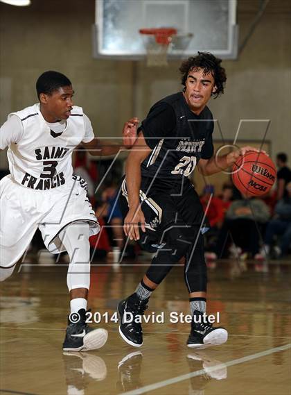 Thumbnail 2 in Archbishop Mitty vs. St. Francis (Father Barry Christmas Classic) photogallery.
